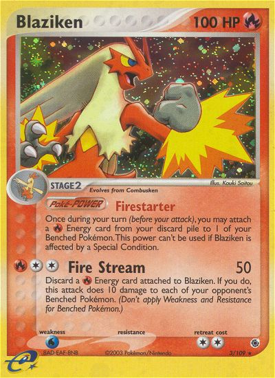 Blaziken (3/109) [EX: Ruby & Sapphire]