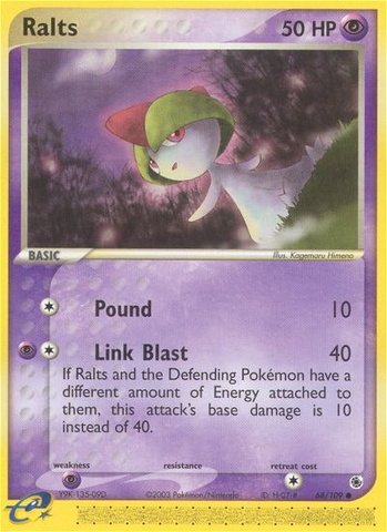 Ralts (68/109) [EX: Ruby & Sapphire]