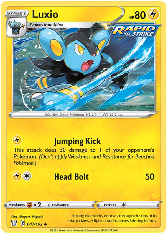 Luxio (047/163) [Sword & Shield: Battle Styles]