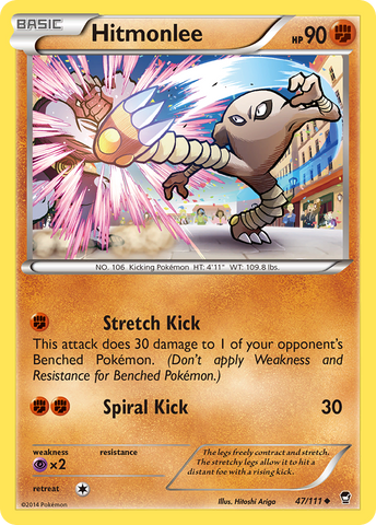 Hitmonlee (47/111) [XY: Furious Fists]