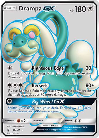 Drampa GX (142/145) [Sun & Moon: Guardians Rising]