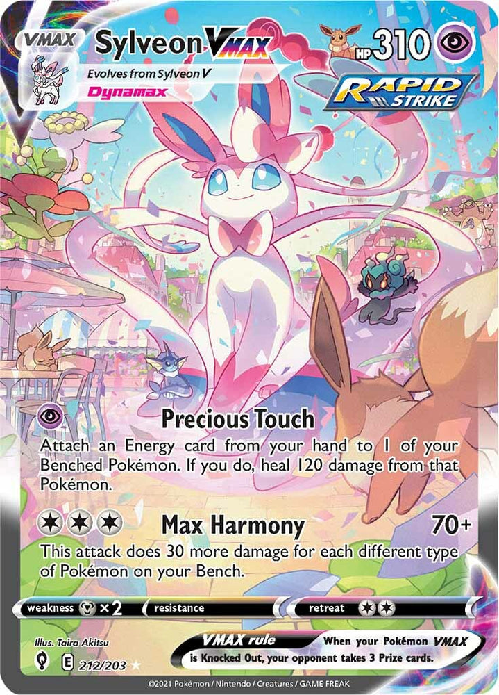 Sylveon VMAX (212/203) [Sword & Shield: Evolving Skies]