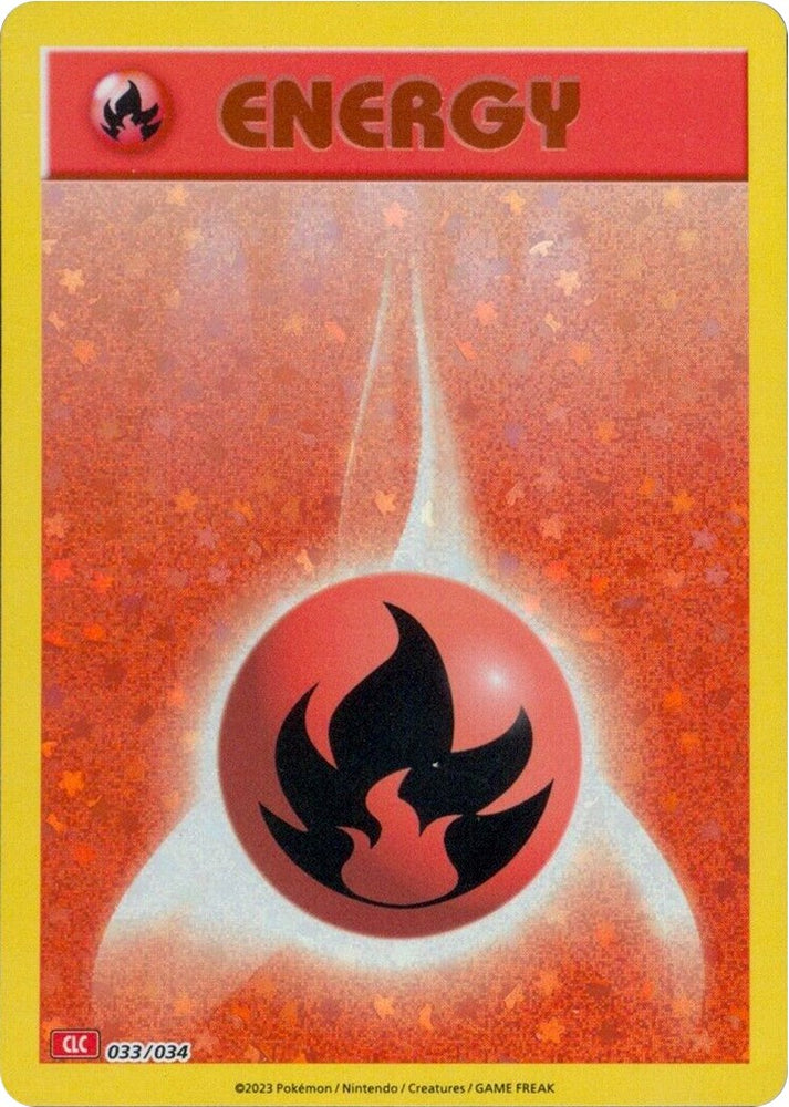 Basic Fire Energy [Trading Card Game Classic]