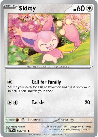 Skitty (130/162) [Scarlet & Violet: Temporal Forces]