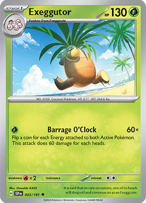 Exeggutor (003/191) [Scarlet & Violet: Surging Sparks]