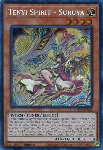 Tenyi Spirit - Suruya [SUDA-EN021] Secret Rare