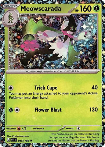 Meowscarada (015/198) (Sparkle Holo) [Miscellaneous Cards]