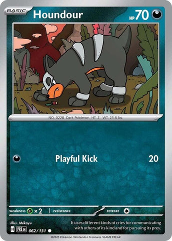 Houndour (062/131) [Scarlet & Violet: Prismatic Evolutions]