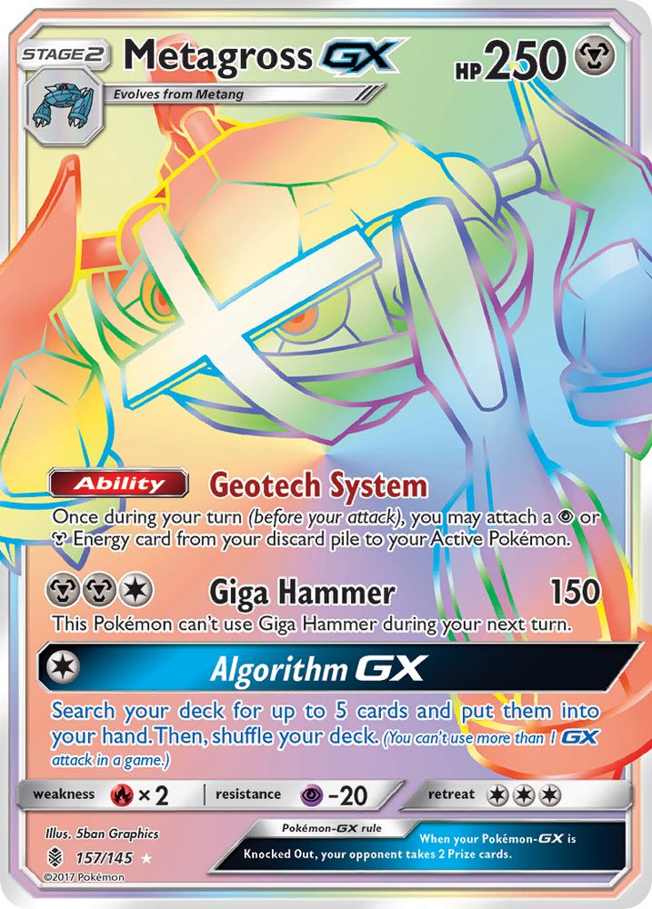 Metagross GX (157/145) [Sun & Moon: Guardians Rising]