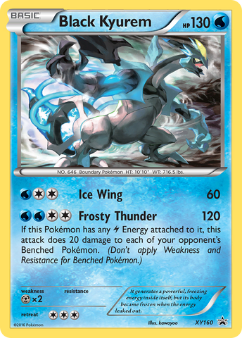 Black Kyurem (XY160) [XY: Black Star Promos]