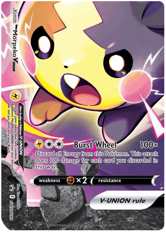 Morpeko V-Union (SWSH289) [Sword & Shield: Black Star Promos]