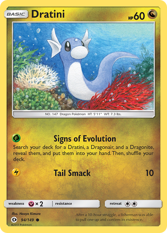 Dratini (94/149) [Sun & Moon: Base Set]