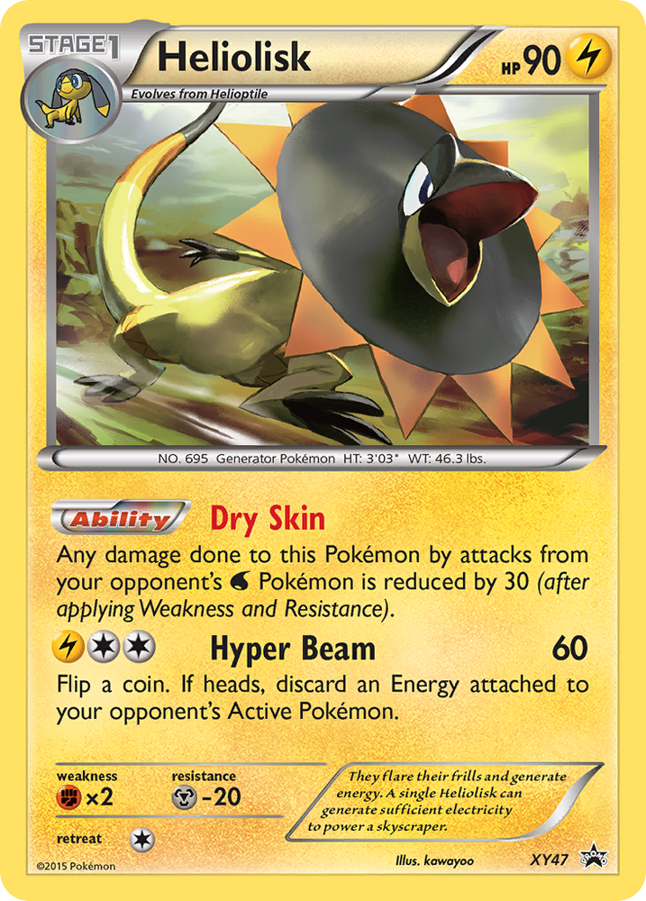 Heliolisk (XY47) [XY: Black Star Promos]