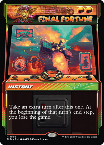 Final Fortune (Rainbow Foil) [Secret Lair Drop Series]