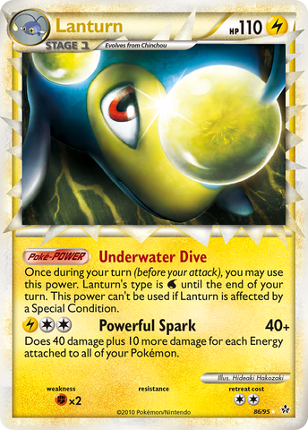 Lanturn (86/95) [HeartGold & SoulSilver: Unleashed]