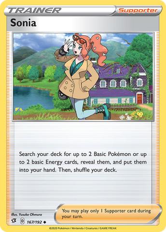 Sonia (167/192) [Sword & Shield: Rebel Clash]