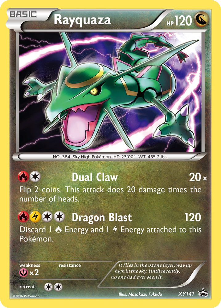 Rayquaza (XY141) [XY: Black Star Promos]