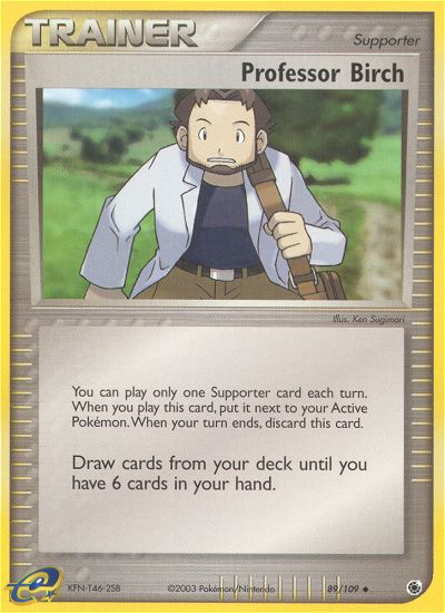 Professor Birch (89/109) [EX: Ruby & Sapphire]