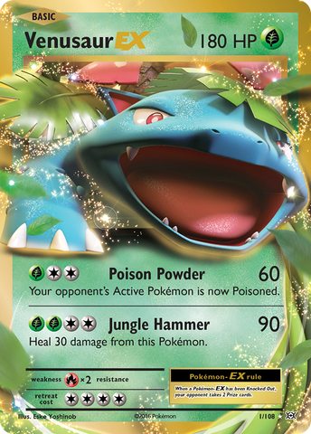 Venusaur EX (1/108) [XY: Evolutions]