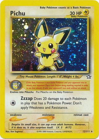 Pichu (12/111) [Neo Genesis Unlimited]