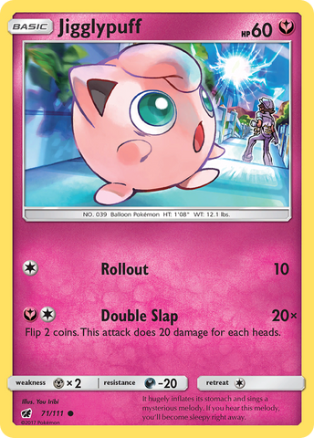 Jigglypuff (71/111) [Sun & Moon: Crimson Invasion]