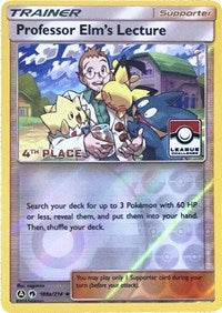 Professor Elms Lecture (188a/214) (League Promo 4th Place) [Sun & Moon: Lost Thunder]