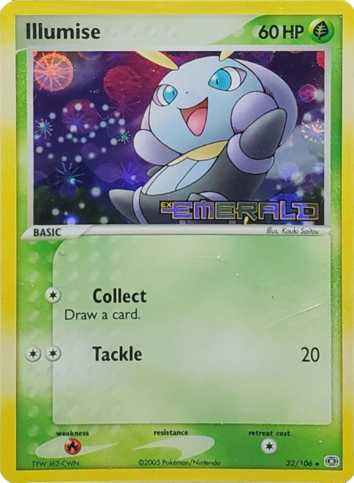 Illumise (32/106) (Stamped) [EX: Emerald]