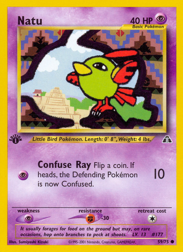 Natu (59/75) [Neo Discovery 1st Edition]