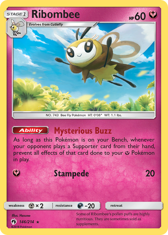 Ribombee (146/214) [Sun & Moon: Lost Thunder]