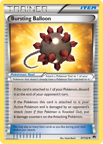 Bursting Balloon (97/122) [XY: BREAKpoint]