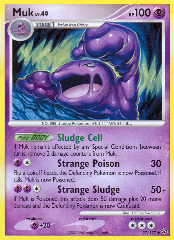 Muk (57/127) [Platinum: Base Set]