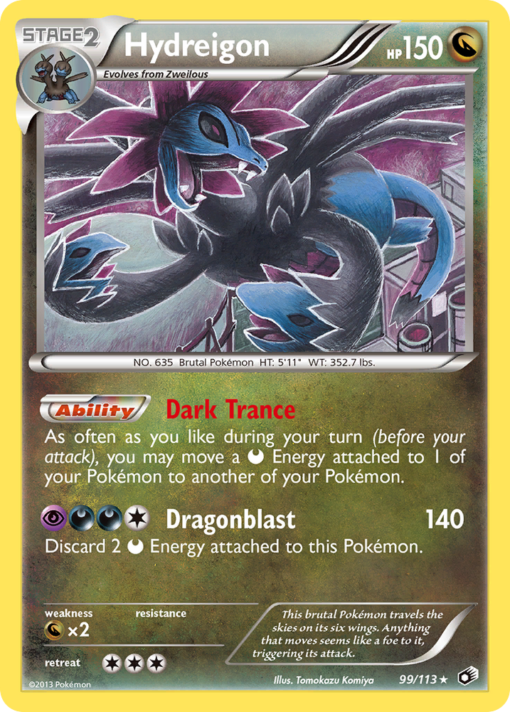 Hydreigon (99/113) [Black & White: Legendary Treasures]