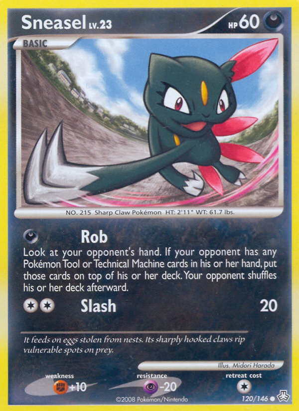 Sneasel (120/146) [Diamond & Pearl: Legends Awakened]