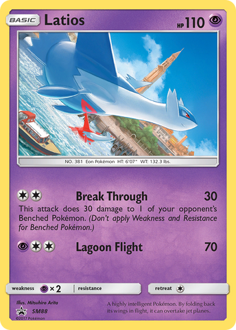 Latios (SM88) [Sun & Moon: Black Star Promos]