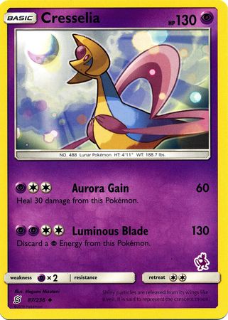 Cresselia (87/236) (Mewtwo Deck) [Battle Academy 2020]