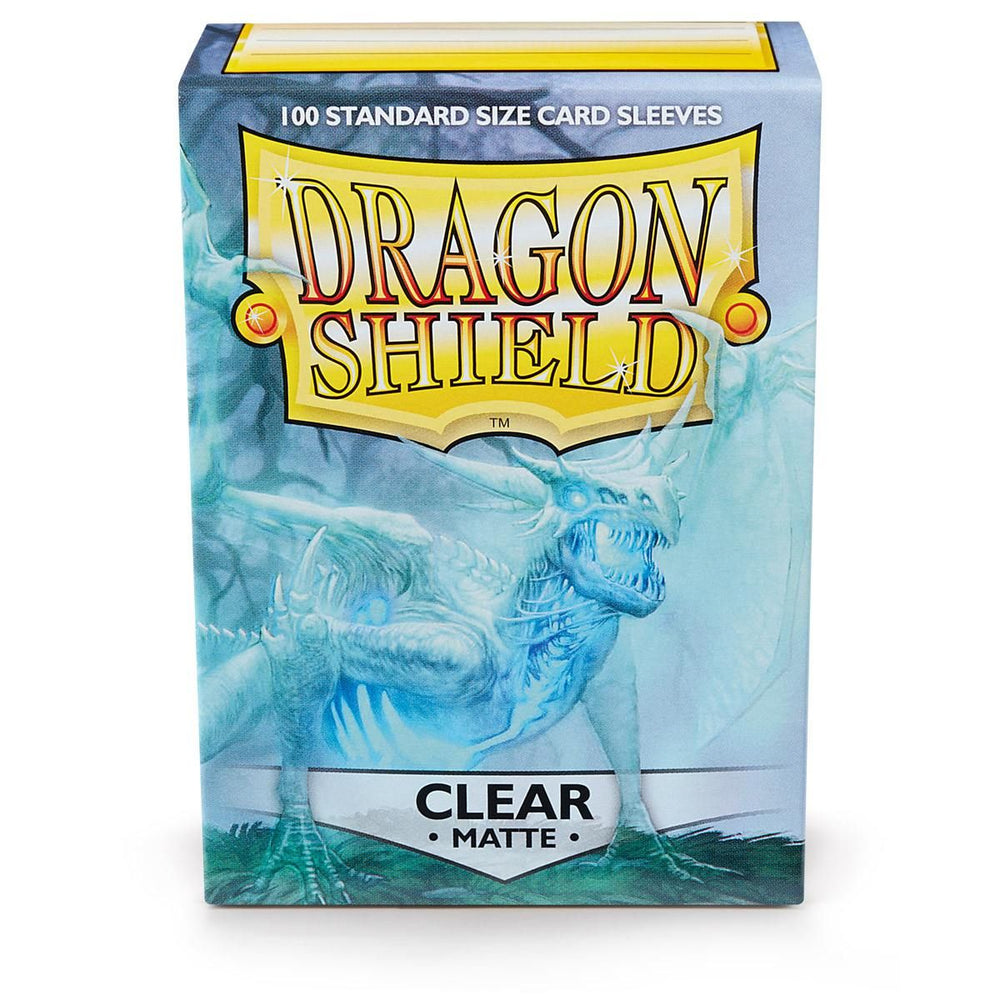 Dragon Shield: Standard 100ct Sleeves - Clear (Matte)