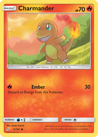 Charmander (12/181) [Sun & Moon: Team Up]