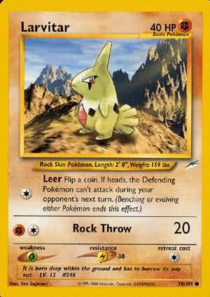 Larvitar (70/105) [Neo Destiny Unlimited]