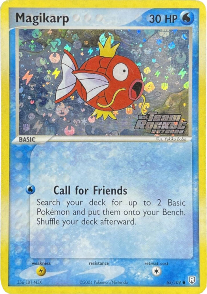 Magikarp (65/109) (Stamped) [EX: Team Rocket Returns]