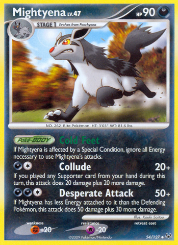 Mightyena (54/127) [Platinum: Base Set]