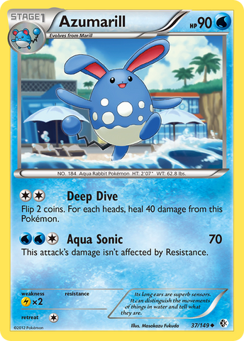 Azumarill (37/149) [Black & White: Boundaries Crossed]