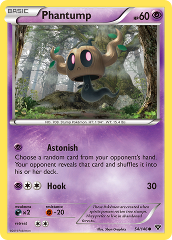 Phantump (54/146) [XY: Base Set]