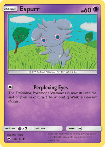 Espurr (59/147) [Sun & Moon: Burning Shadows]