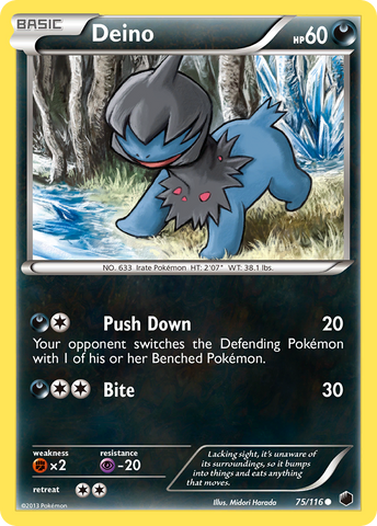 Deino (75/116) [Black & White: Plasma Freeze]