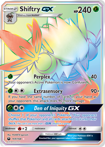 Shiftry GX (169/168) [Sun & Moon: Celestial Storm]