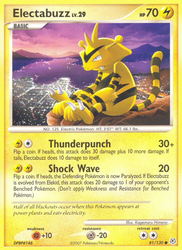 Electabuzz (81/130) [Diamond & Pearl: Base Set]