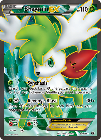 Shaymin EX (94/99) [Black & White: Next Destinies]