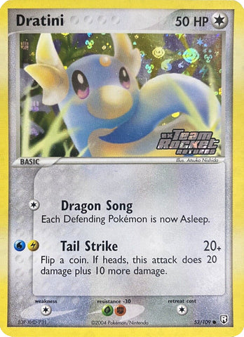 Dratini (53/109) (Stamped) [EX: Team Rocket Returns]