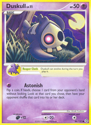 Duskull (86/132) [Diamond & Pearl: Secret Wonders]