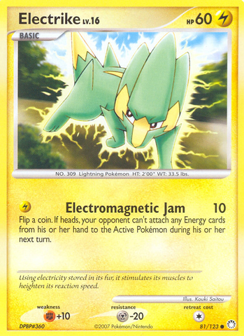 Electrike (81/123) [Diamond & Pearl: Mysterious Treasures]